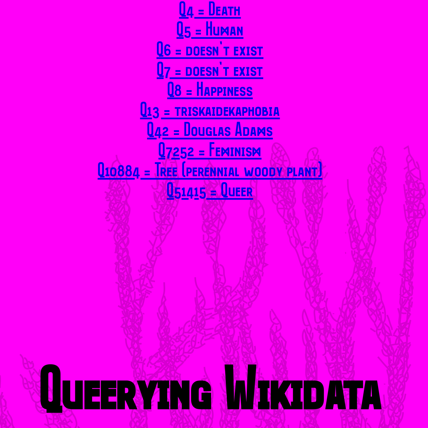 queerying wikidata